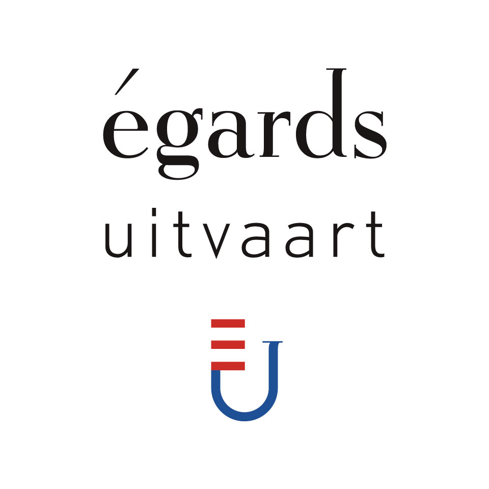 Logo voor Égards Uitvaart, Den Haag - Ontwerp van Erik Cox, 2019