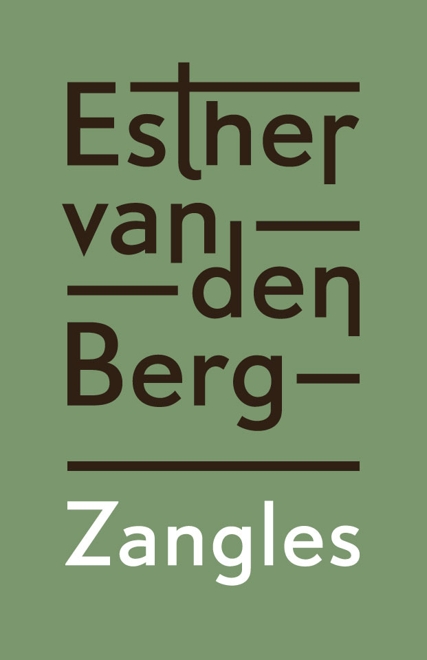 Logo en visitekaartje voor Esther van den Berg Zangles, Den Haag - Ontwerp van Erik Cox, 2012