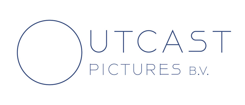 Logo voor Outcast Pictures, Den Haag - Ontwerp van Erik Cox, 1993
