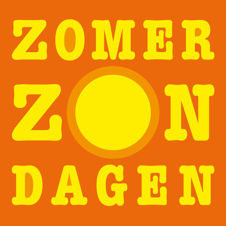 Logo voor ZomerZondagen - Ontwerp van Erik Cox, 2016