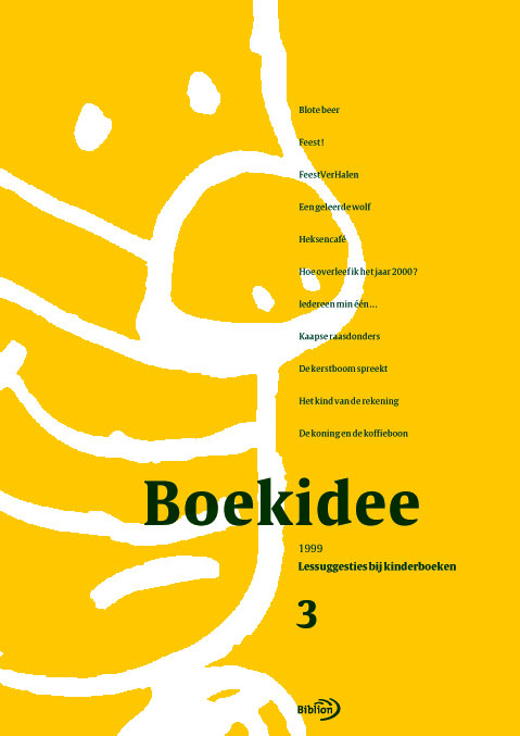Boekidee - Lessuggesties bij kinderboeken, 1999-3 - Uitgegeven door NBLC Uitgeverij, Den Haag - Ontwerp serieomslag en binnenwerk: Erik Cox