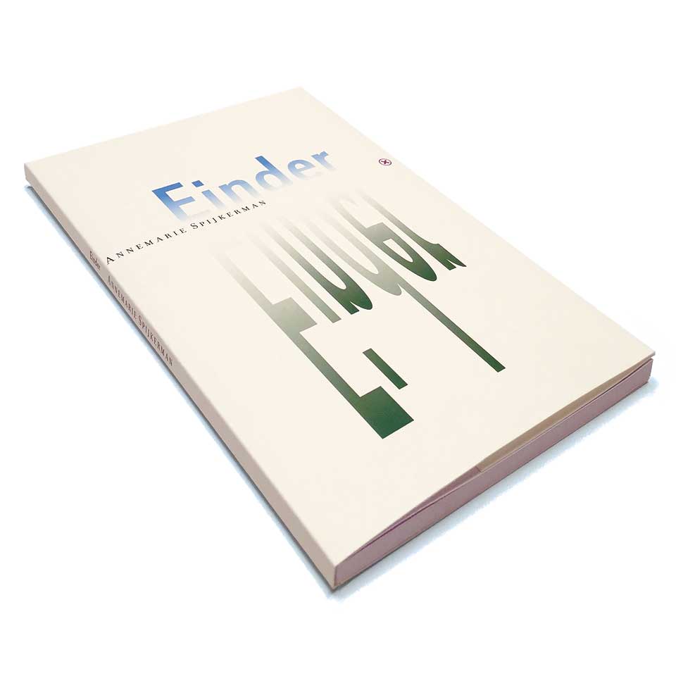 Omslag voor ‘Einder’ van Hans Muiderman - Uitgegeven door x-editions, Den Haag - ISBN 978-9082388831 - Ontwerp omslag en binnenwerk: Erik Cox