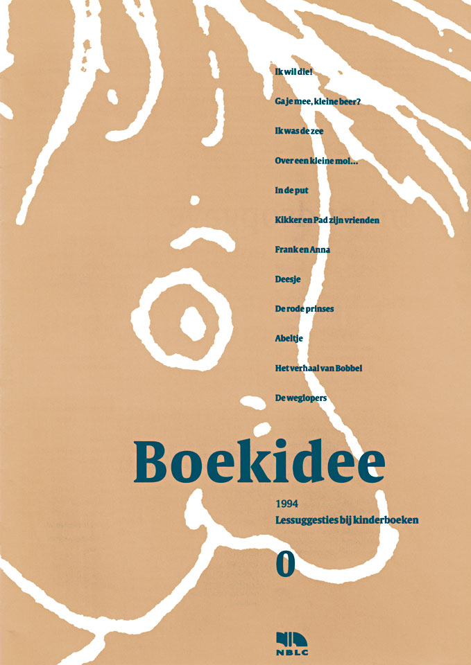 Boekidee - Lessuggesties bij kinderboeken - Nulnummer - Uitgegeven door NBLC Uitgeverij, Den Haag - Ontwerp serieomslag en binnenwerk: Erik Cox