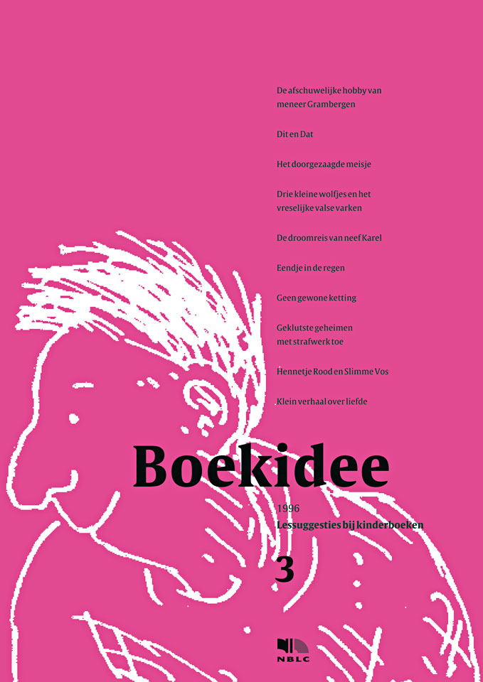 Boekidee - Lessuggesties bij kinderboeken, 1996-3 - Uitgegeven door NBLC Uitgeverij, Den Haag - Ontwerp serieomslag en binnenwerk: Erik Cox