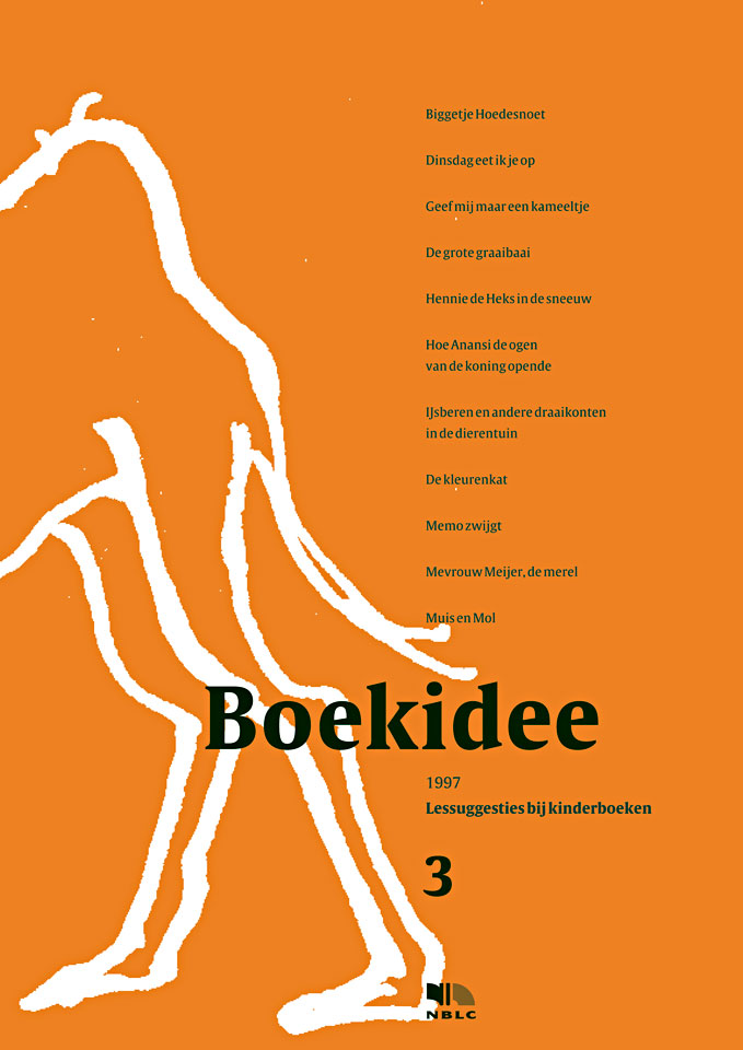 Boekidee - Lessuggesties bij kinderboeken, 1997-3 - Uitgegeven door NBLC Uitgeverij, Den Haag - Ontwerp serieomslag en binnenwerk: Erik Cox