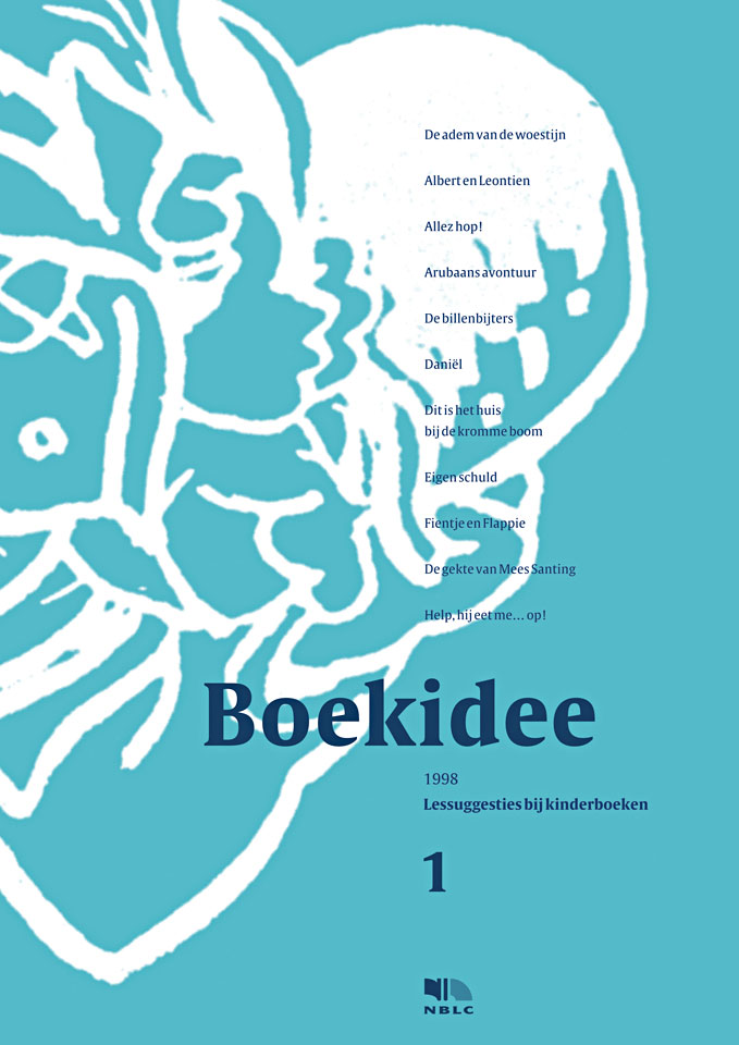 Boekidee - Lessuggesties bij kinderboeken, 1998-1 - Uitgegeven door NBLC Uitgeverij, Den Haag - Ontwerp serieomslag en binnenwerk: Erik Cox
