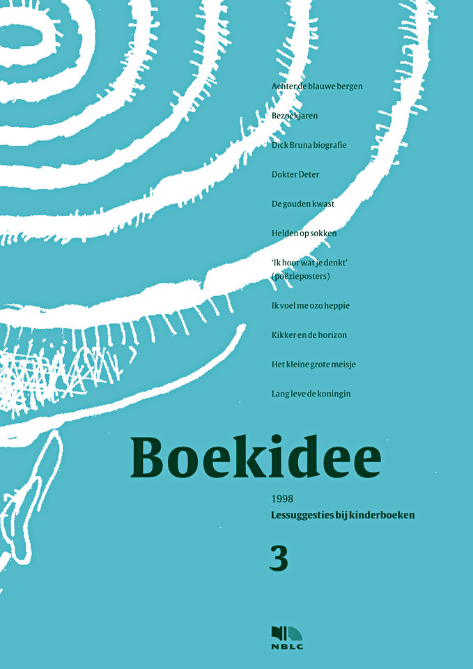 Boekidee - Lessuggesties bij kinderboeken, 1998-3 - Uitgegeven door NBLC Uitgeverij, Den Haag - Ontwerp serieomslag en binnenwerk: Erik Cox