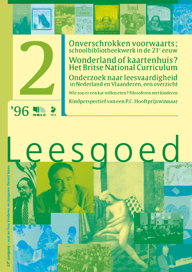 Leesgoed - Wat en hoe kinderen leren lezen, 1996-2 - Uitgegeven door NBLC Uitgeverij, Den Haag - Ontwerp serieomslag en binnenwerk: Erik Cox