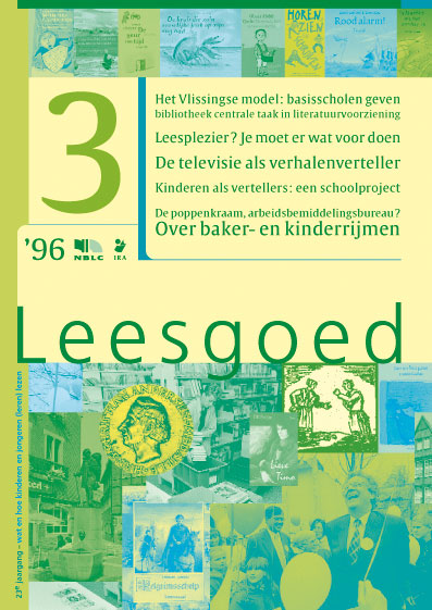 Leesgoed - Wat en hoe kinderen leren lezen, 1996-3 - Uitgegeven door NBLC Uitgeverij, Den Haag - Ontwerp serieomslag en binnenwerk: Erik Cox