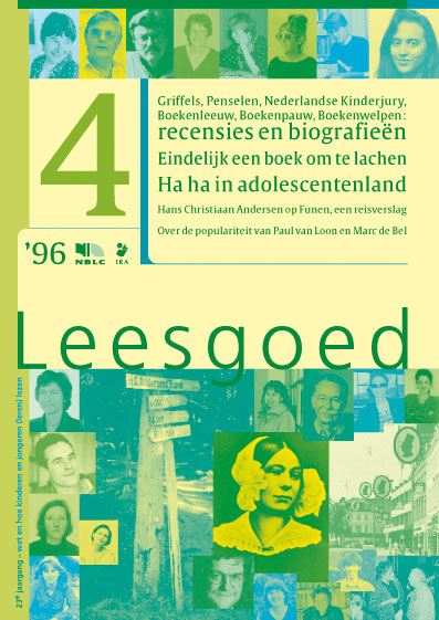 Leesgoed - Wat en hoe kinderen leren lezen, 1996-4 - Uitgegeven door NBLC Uitgeverij, Den Haag - Ontwerp serieomslag en binnenwerk: Erik Cox