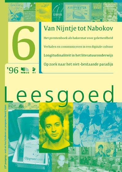 Leesgoed - Wat en hoe kinderen leren lezen, 1996-6 - Uitgegeven door NBLC Uitgeverij, Den Haag - Ontwerp serieomslag en binnenwerk: Erik Cox