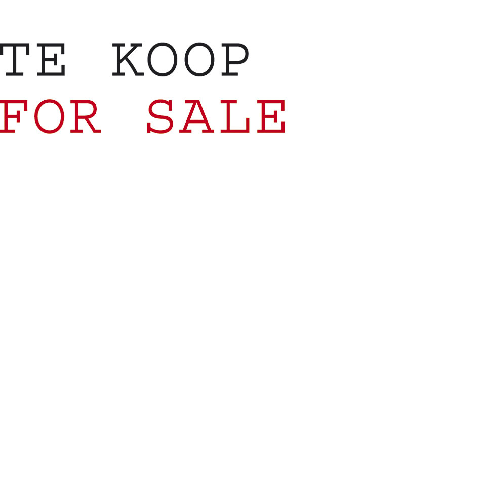 Te Koop - Items for Sale