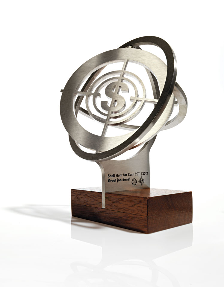 Shell H4$ Trophy 2011-2012 - Designed and produced in a limited edition of 12 by Erik Cox